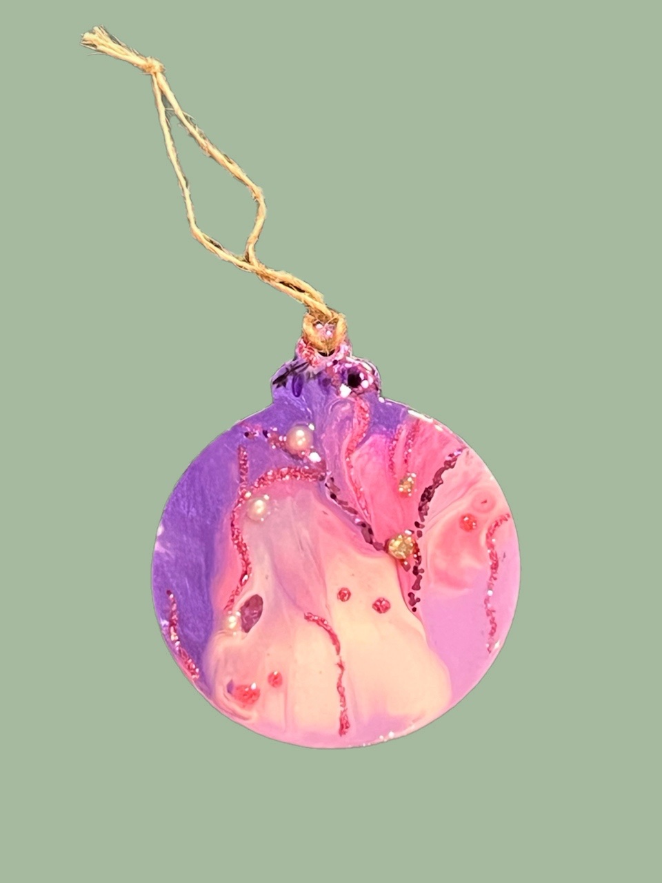 Bauble No. 13, Fusia Purple 13, front