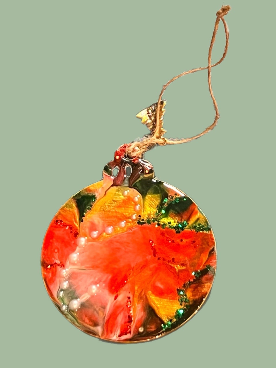 Bauble No. 17, Christmas Colours 17, front