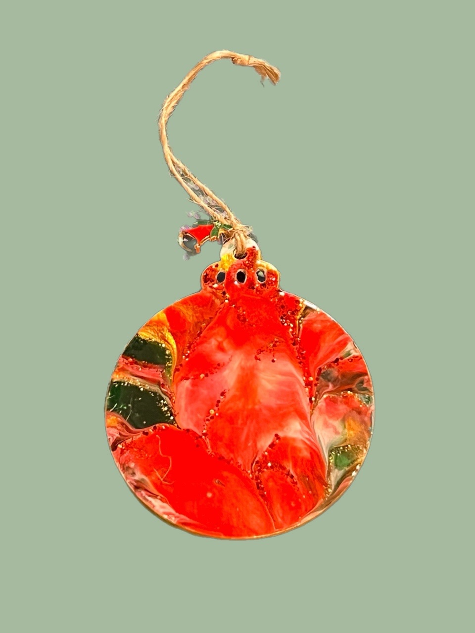 Bauble No. 20, Christmas Colours 20, front