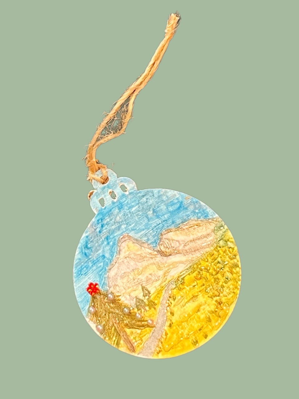 Bauble No. 5, Random Handrawn 5, front