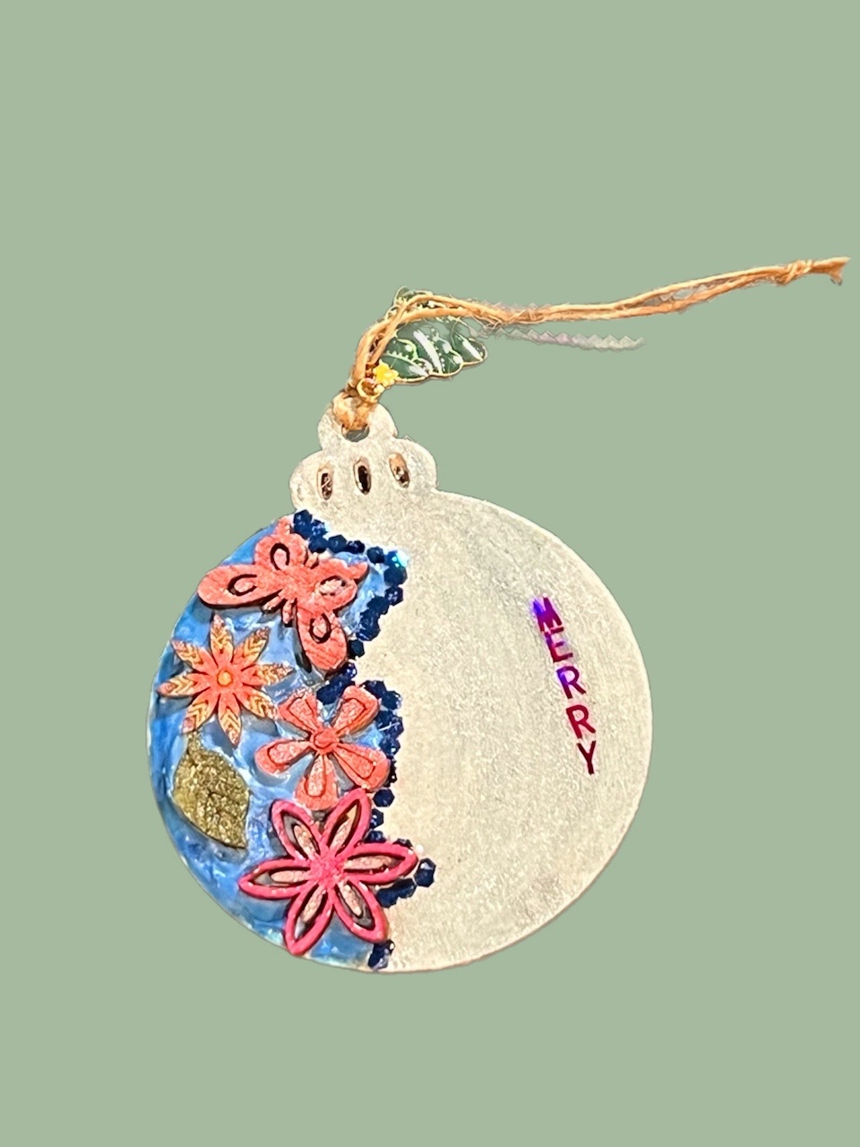 Bauble No. 7, Random Embellishment 7, front